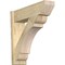Ekena Millwork Olympic Slat Rough Sawn Outlooker, Douglas Fir, 8"W x 28"D x 28"H OUT08X28X28OLY06RDF - alternate 1